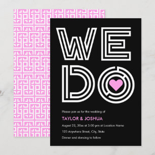 Invitation L'Amour du labyrinthe  Nous faisons Maze Heart Mar