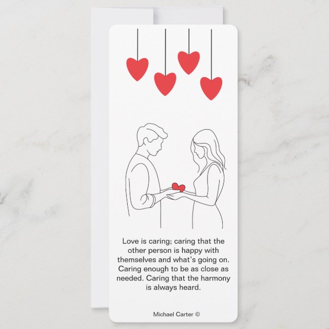 Invitation L'amour est bienveillant (Devant)