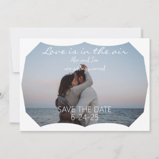 Invitation L'amour est dans l'air Photo