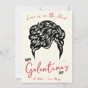 Invitation L'amour est dans les cheveux, Élastique à cheveux,