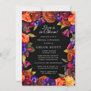 Invitation L'amour est en fleurs Floral Bridal Shower Invitat