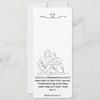 L'amour est la compréhension