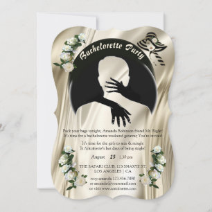 Invitation L'amour est tout il ya Weekend Bachelorette Party