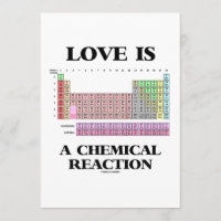 L'amour est une réaction chimique (le Tableau