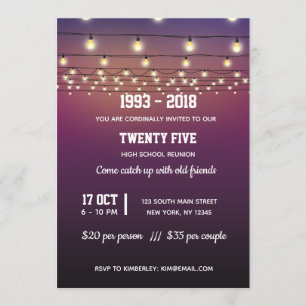 Invitation Lampes à cordes modernes