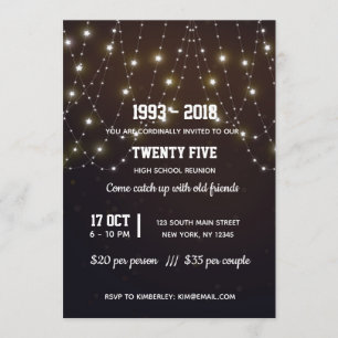 Invitation Lampes à cordes modernes