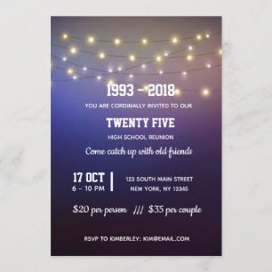 Invitation Lampes à cordes modernes