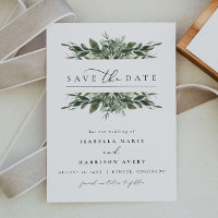 LANA Moderne Bohème verte Sauvez la date