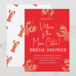 Invitation Lancer de bouquet de mariage à l'aquarelle princip