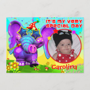 Invitation L'anniversaire de partie d'arachide invitent "le