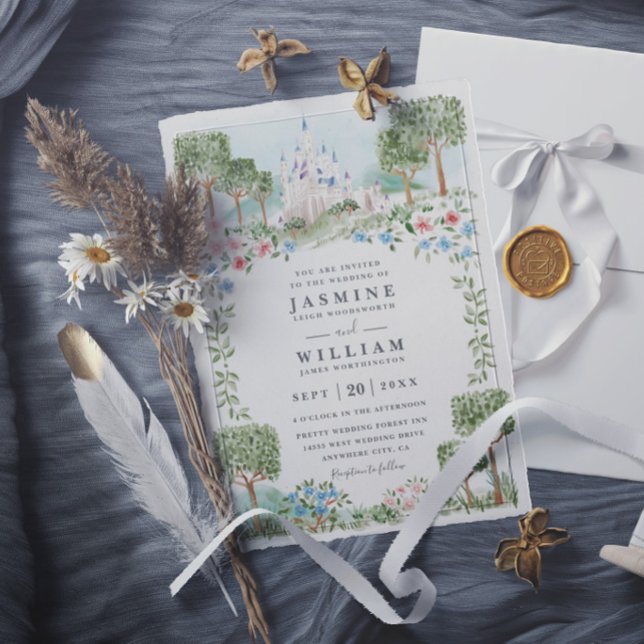 Invitation Lanterne enchevêtrées élégantes Mariage chic moder (Créateur téléchargé)