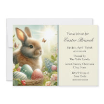 Lapin de Pâques vintage 