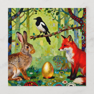Invitation Lapin, Pie, Renard et « Le Secret de la Forêt »