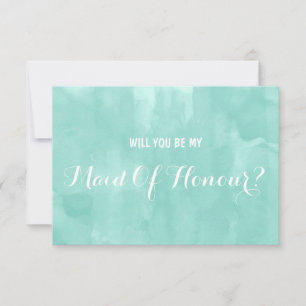 Invitation L'aquarelle d'aquagym moderne, tu seras ma bonne