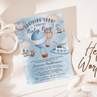 L'arrivée d'un nouvel aviateur : Baby Shower pour 