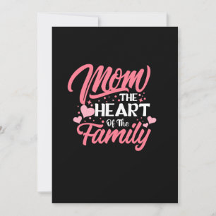 Invitation L'art de la mère, le cœur de la famille