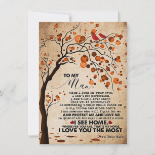 Invitation L'art de l'épouse pour mon mari, je vois la maison