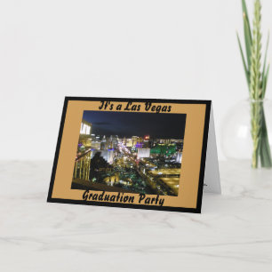Invitation Las Vegas Graduation Party