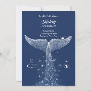 Invitation L'ascension de la baleine étoilée