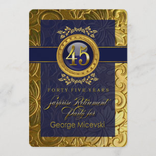 Invitation Lauren4 Elegant Glamor Retraite Embossée Parti