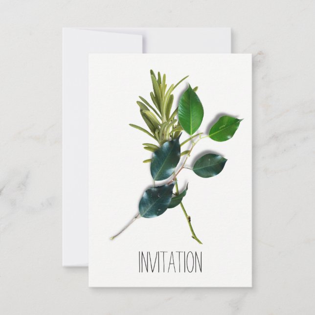 Invitation Lauro Spices Chef Italien Restaurant Cuisine Biolo (Devant)