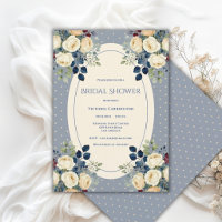 Lavande et Crème Floral Élégant à pois Mariage