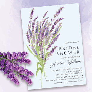 Invitation Lavender Bliss Bridal Shower