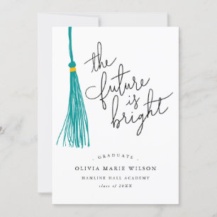 Invitation L'Avenir Est Une Citation Lumineuse Turquoise Tass