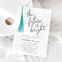 L'Avenir Est Une Fête De Graduation Green Tassel