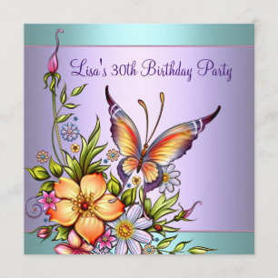 Invitation Le 30ème anniversaire de la femme pourpre