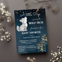 Le baby shower à thème du petit loup