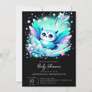 Invitation Le Baby shower de Little Owl