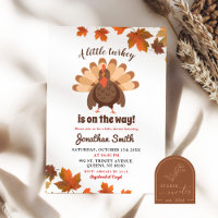 Le Baby shower de Thanksgiving de Little Turkey