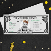 Le Big One Dollar Bill, l'argent faux