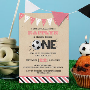 Invitation Le Big One   Football 1er anniversaire