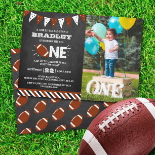 Invitation Le Big One   Football 1er anniversaire photo