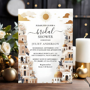 Invitation Le café italien Sorrento Fête des mariées Décontra