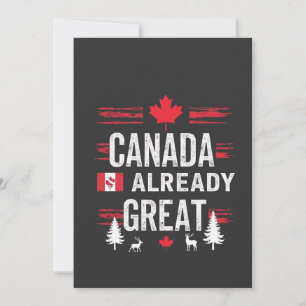 Invitation Le Canada est déjà un grand Anti-MAGA Anti-Trump