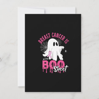 Invitation Le Cancer Du Sein Est Botte Feuille Drôle Hallowee