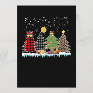 Invitation le carlin dort pendant la période de Noël