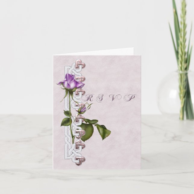 Invitation Le Celtic s'est levé RSVP (Devant)