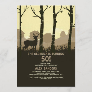 Invitation Le Cerf Dans L'Invitation Des Bois