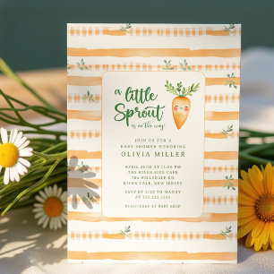 Invitation Le charmant petit Baby shower de Sprout