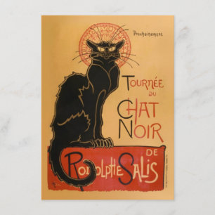 Invitation Le Chat Noir