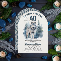 Le chef de notre pack Wolf 40e fête d'anniversaire