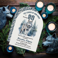 Le chef de notre pack Wolf 80e fête d'anniversaire