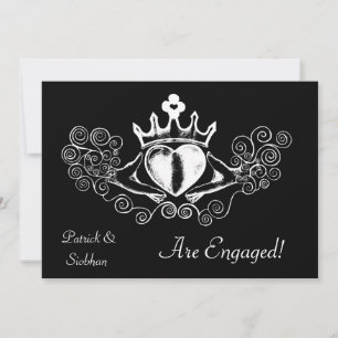 Invitation Le Claddagh (blanc)