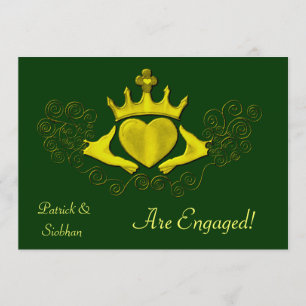 Invitation Le Claddagh (Or)