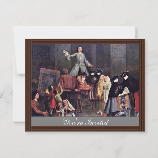 Invitation Le Dent-Extracteur par Longhi Pietro (la meilleure (Devant)