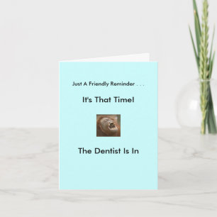 Invitation Le Dentiste Est Dans
